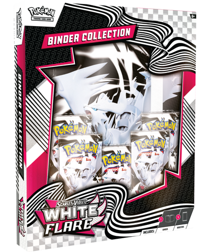 [KAIPOK100397] POKEMON CARDS WHITE FLARE BINDER COLLECTION