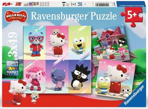 R/BURGER PUZZLE 3X49 PCS