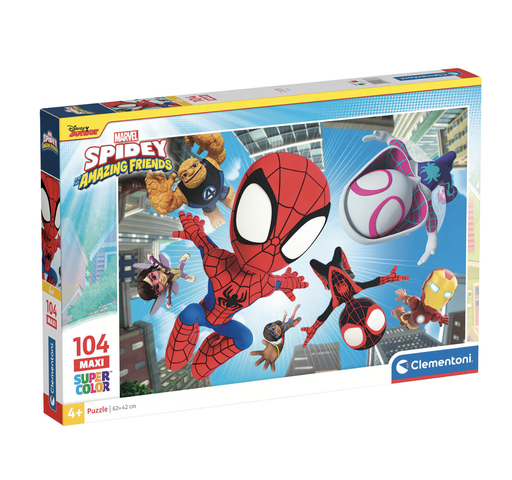 [AS1210-23777] CLEMENTONI PUZZLE 104PCS SPIDEY