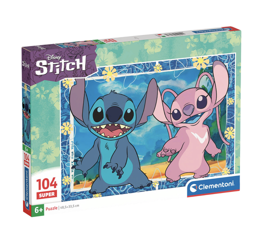 [AS1210-27573] CLEMENTONI PUZZLE 104PCS STITCH