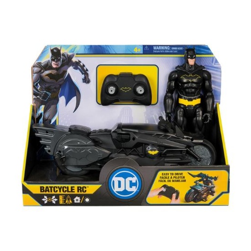 [EDM6072896] BATMAN R/C BATCYCLE WITH FIGURE