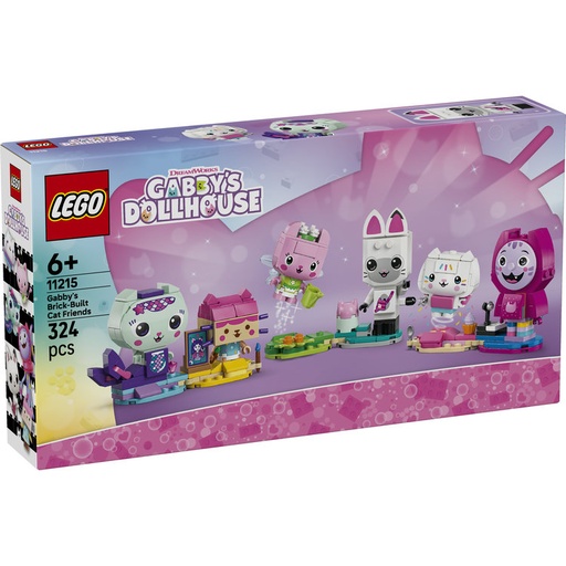 [LG11215] LEGO 11215 GABBY'S BRICK-BUILT CAT FRIENDS