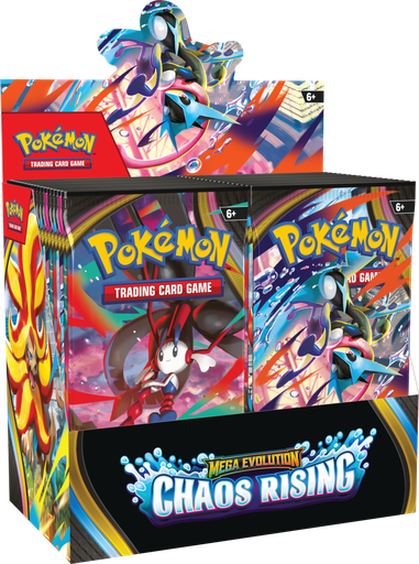 POKEMON CARDS CHAOS RISING BOOSTER BOX