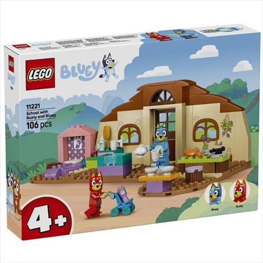 [LG11221] LEGO 11221 SCHOOL WITH RUSTY AND BLUEY