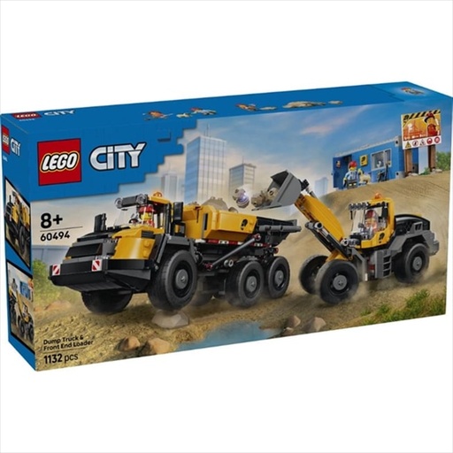 [LG60494] LEGO 60494 DUMP TRUCK & FRONT END LOADER