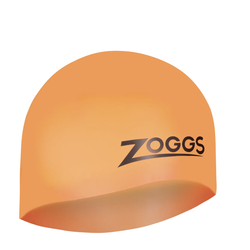 [MA465003-OR] ZOGGS EASY-FIT SILICONE SWIM CAP ORANGE
