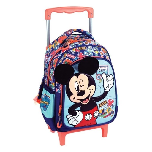 [SXO340-92072] TROLLEY BAG MICKEY FUN TRAVELS