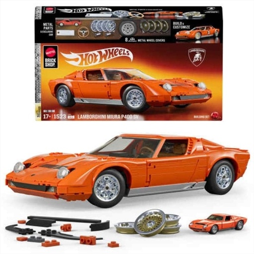 [MTJHF61] BRICK - HW PREMIUM SERIES - LAMBORGHINI '71 MIURA P400 SV