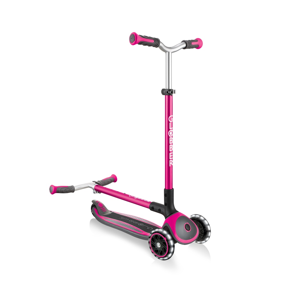 SCOOTER GLOBBER MASTER LIGHTS PINK 662-110