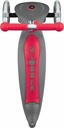 SCOOTER GLOBBER PRIMO FOLDABLE GREY RED 430-120-2
