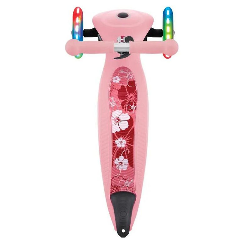 SCOOTER GLOBBER JUNIOR FOLDABLE FANTASY LIGHTS PASTEL PINK 433-210