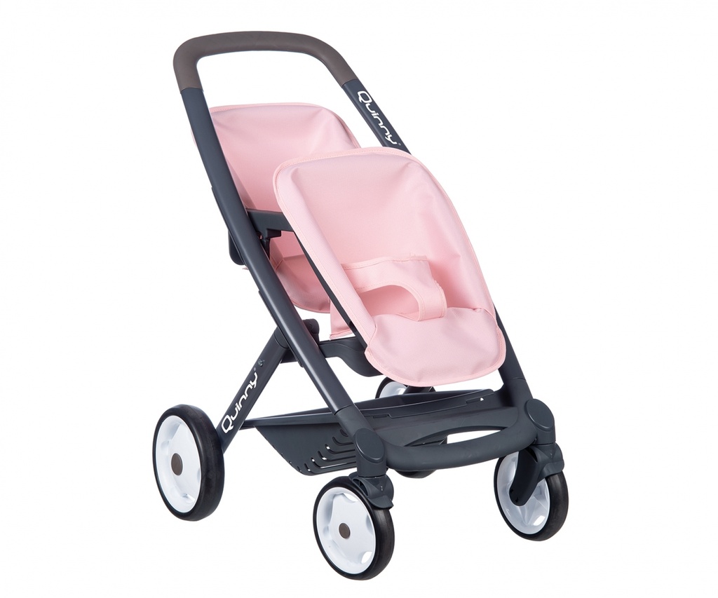 MAXI TWIN PUSHCHAIR PINK 253217