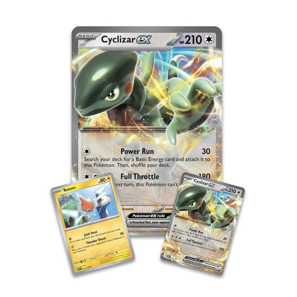 POKEMON CARDS CYCLIZAR EX BOX 290-85233