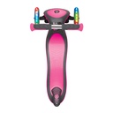 SCOOTER GLOBBER ELITE PINK LIGHTS FOLDING 