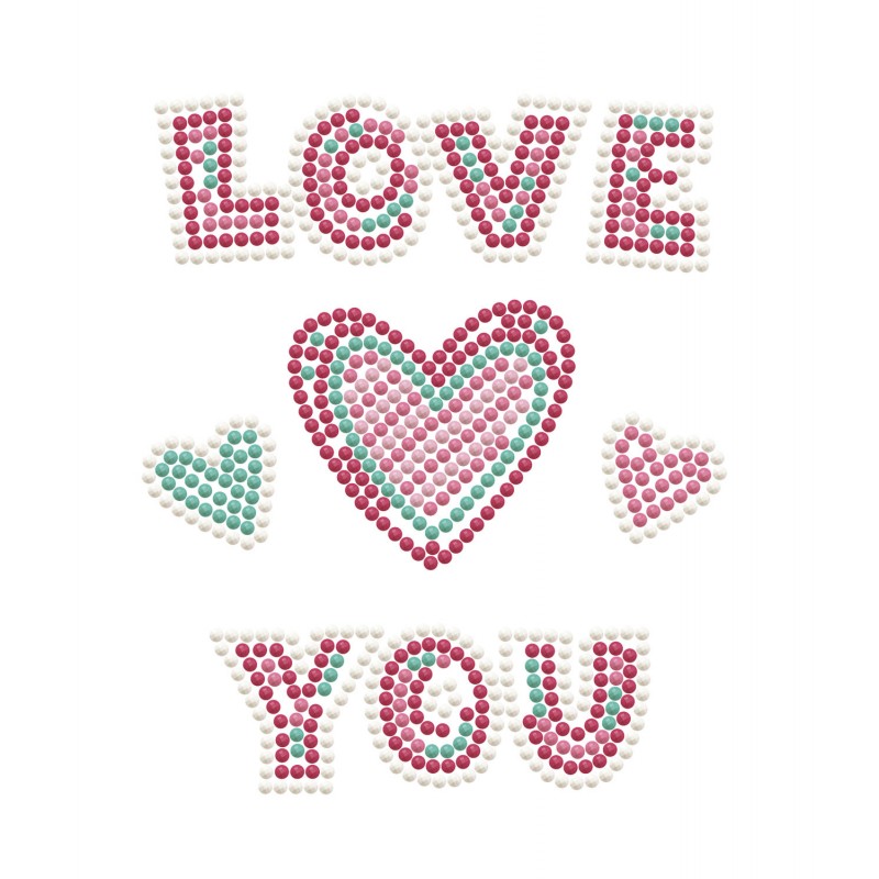 DIAMOND DOTZ BOX DBX.001 I LOVE YOU