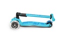 SCOOTER MICRO MAXI DELUXE FOLDABLE BLUE LED MDD092