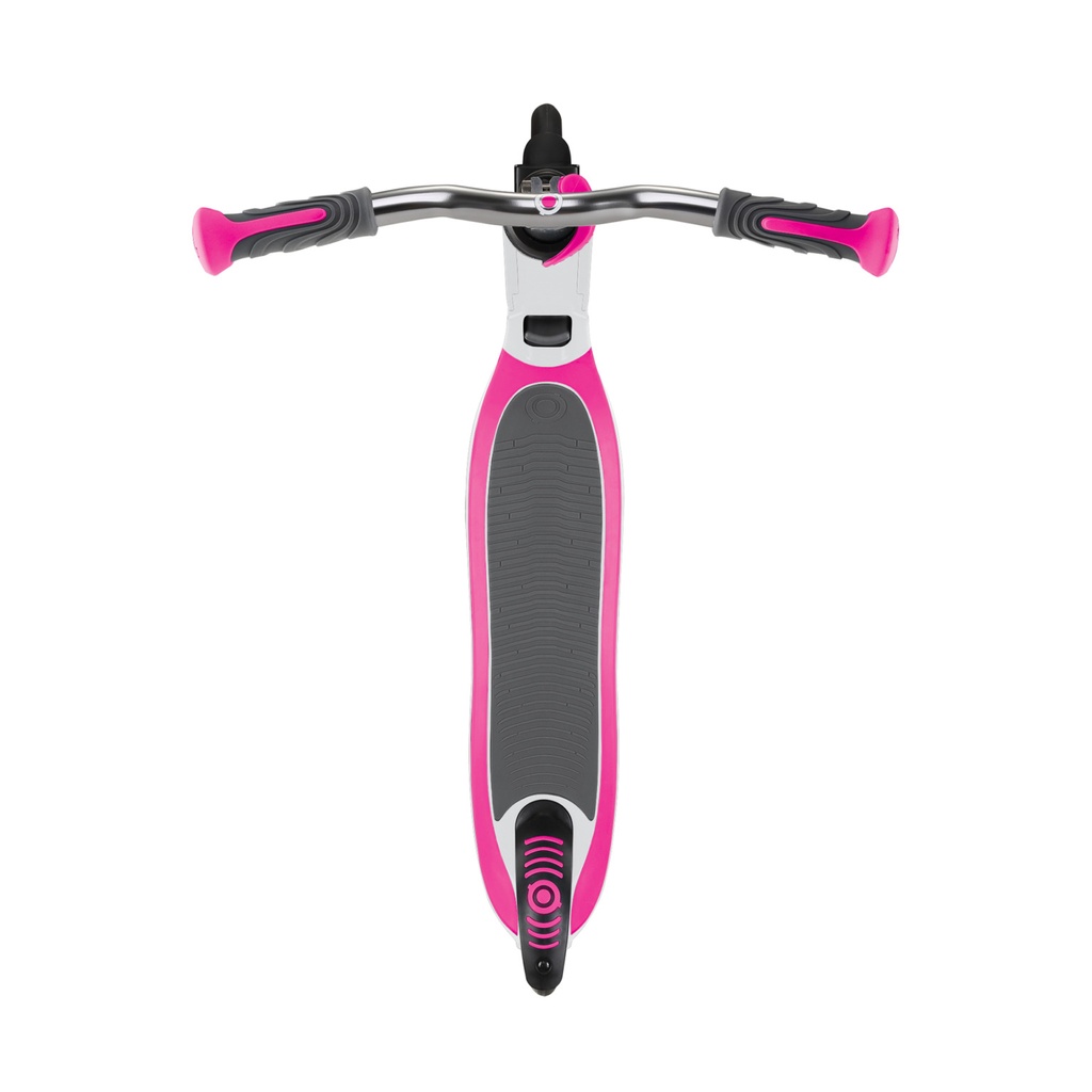 SCOOTER GLOBBER FLOW FOLDABLE WHITE PINK