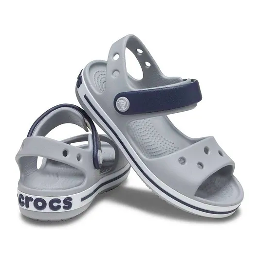 CROCS CROCBAND SANDAL KIDS GREY 12856-01U