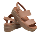 CROCS BROOKLYN LOW WEDGE BLACK 206453-060