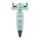 SCOOTER GLOBBER JUNIOR FOLDABLE FANTASY LIGHTS MINT