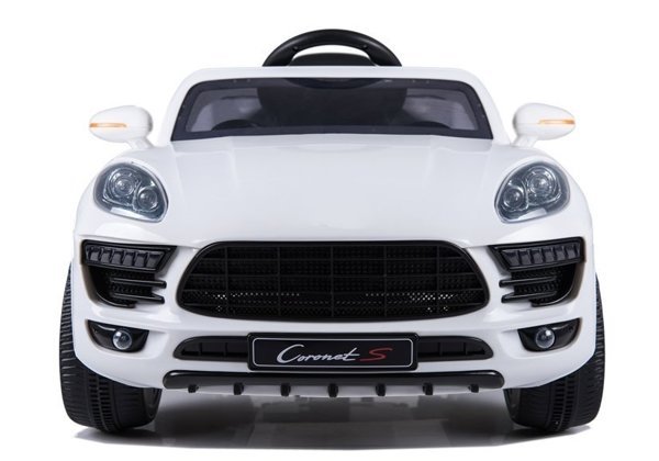 ELECTRIC CAR 12V CAYEN CORONET S WHITE