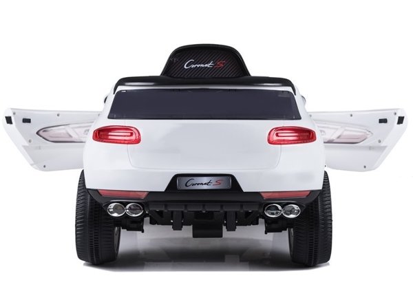 ELECTRIC CAR 12V CAYEN CORONET S WHITE