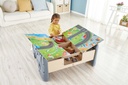 HAPE RAILWAY TRAIN AND TABLE SET E3766