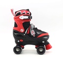ROLLER SKATES 3 IN 1 RED 10320