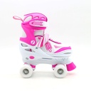 ROLLER SKATES 3 IN 1 PINK 10320