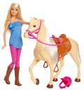 BARBIE FXH13 WITH HORSE