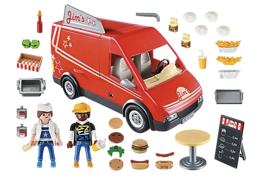 PLAYMOBIL 5677 CITY FOOD TRUK