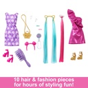 BARBIE JDC85 MULTICOLOUR HAIR