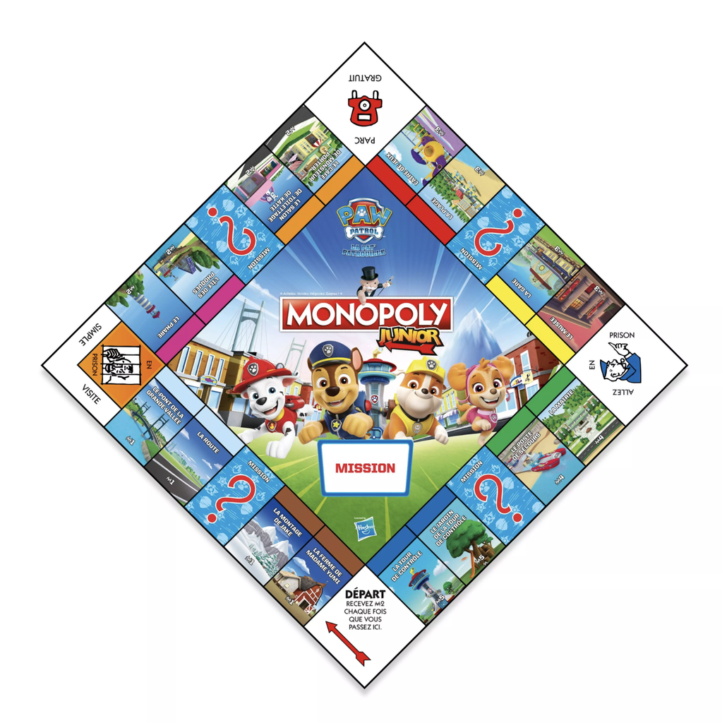MONOPOLY 4163 PAW PATROL JUNIOR
