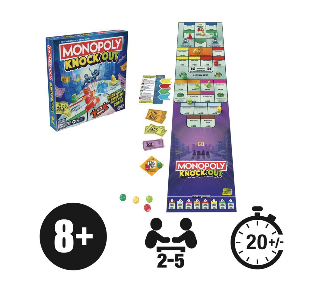 MONOPOLY F8995 KNOCKOUT