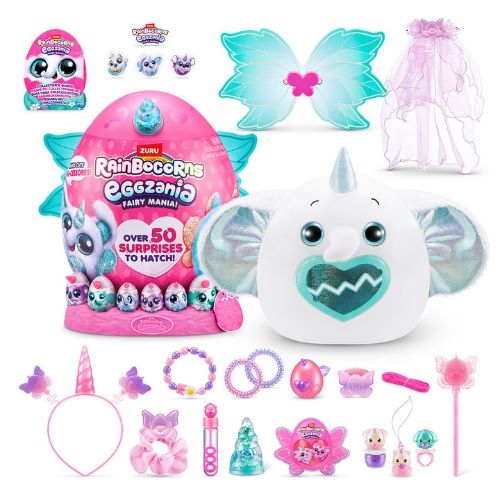 RAINBOCORN EGGZANIA FAIRY MANIA 50+ SURPRISES
