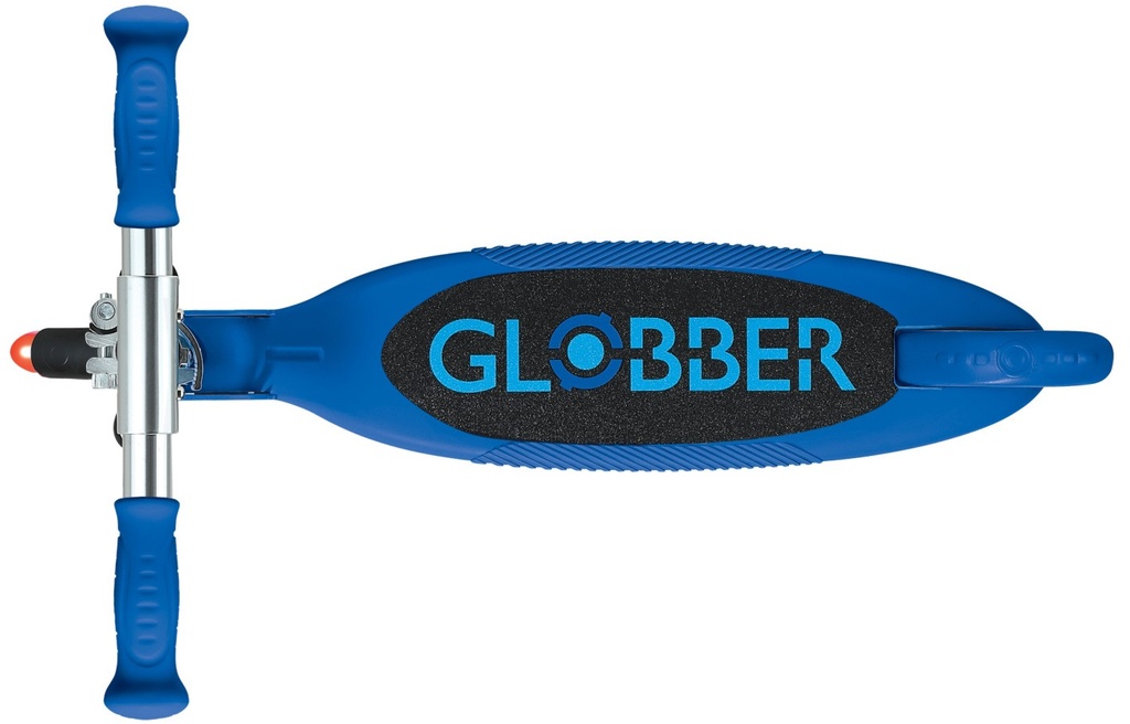 SCOOTER GLOBBER FLOW FOLDABLE JUNIOR LIGHTS BLUE