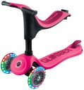 SCOOTER GLOBBER GO UP SPORTY LIGHTS PINK