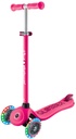 SCOOTER GLOBBER GO UP SPORTY LIGHTS PINK
