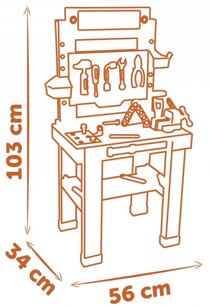 BRICOLO ONE CENTER WORKBENCH 360732