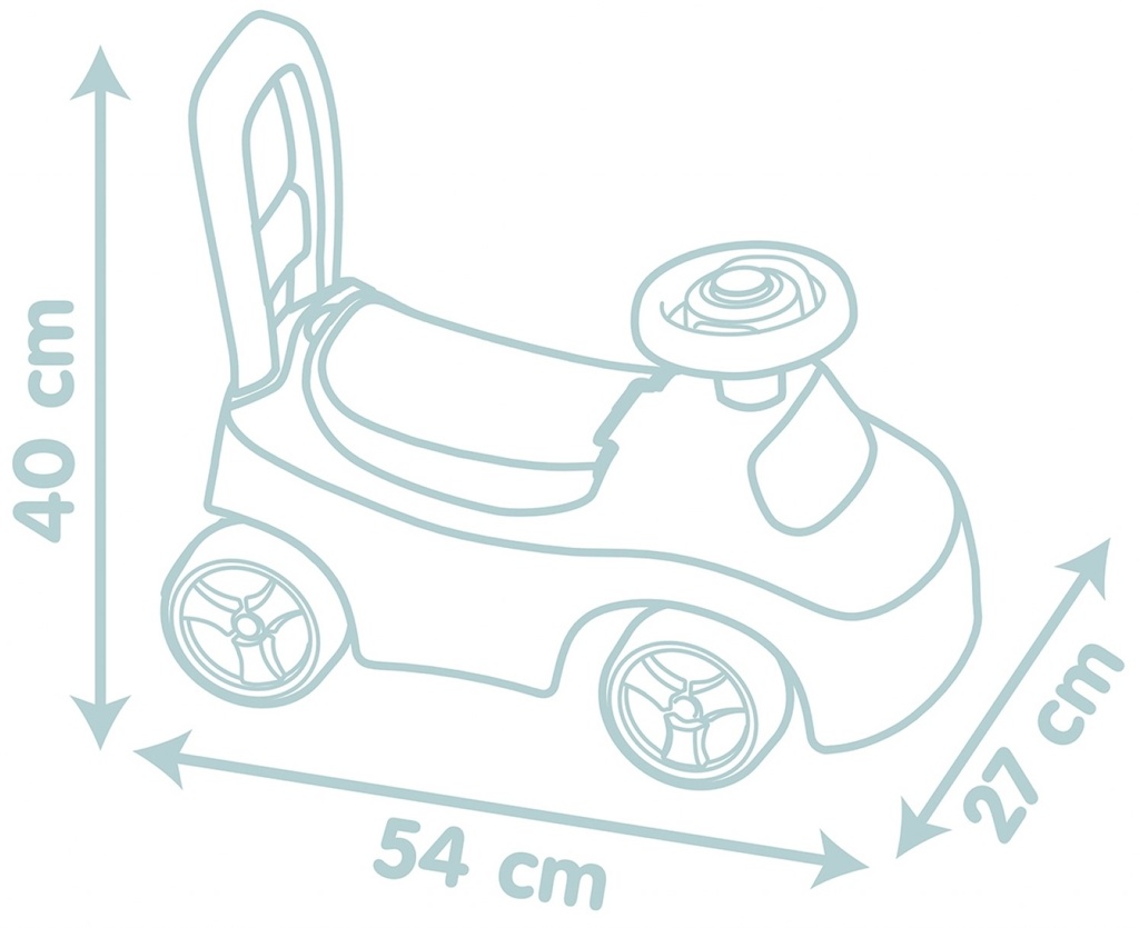 LITTLE SMOBY AUTO RIDE-ON