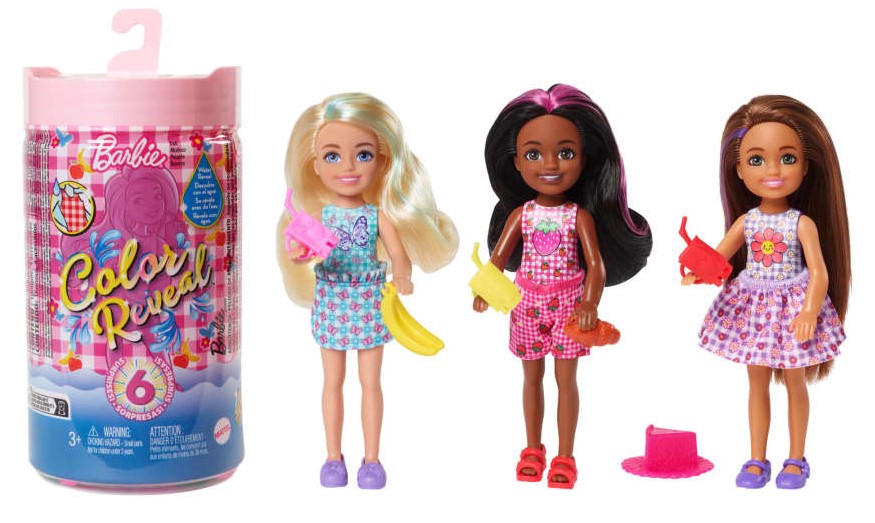 BARBIE HKT81 COLOR REVEAL CHELSEA  PICNIC