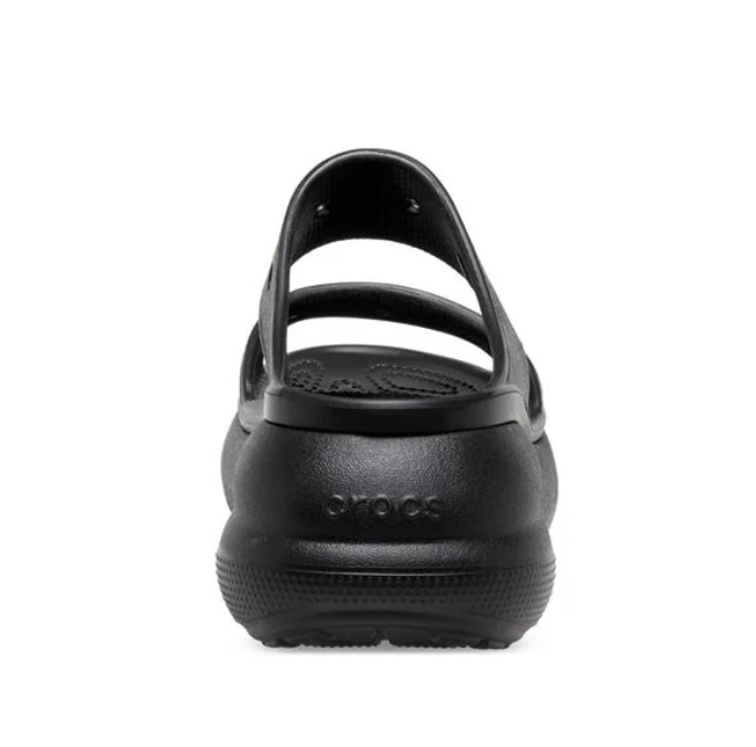 CROCS CRUSH SANDAL BLACK 207670-001