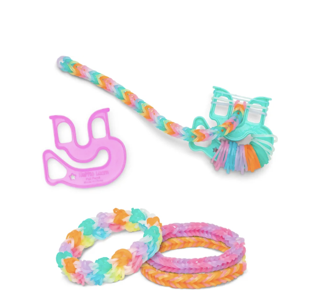 RAINBOW LOOM TREASURE BOX