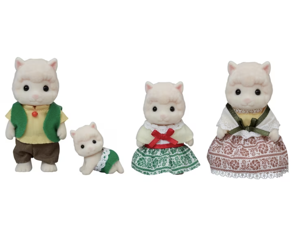 SYLVANIAN FAMILIES WOOLY ALPACA FAMILY 5358