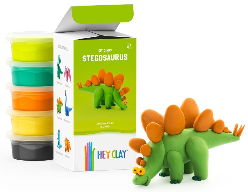 HEY CLAY STEGOSAURUS
