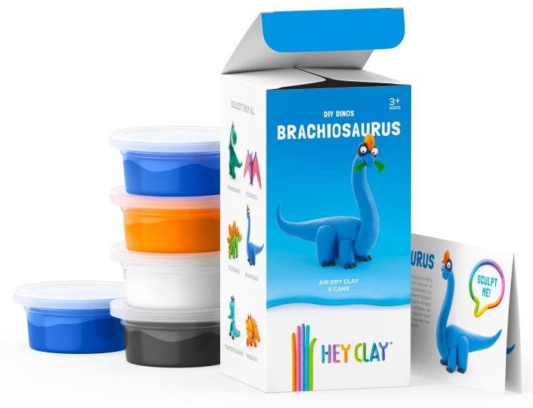 HEY CLAY BRACHIOSAURUS