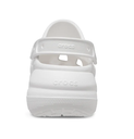CROCS CLASSIC CRUSH PLATFORM CLOG WHITE 207521-100