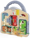 HAPE E1111 LOCK & LEARN PLAYBOARD