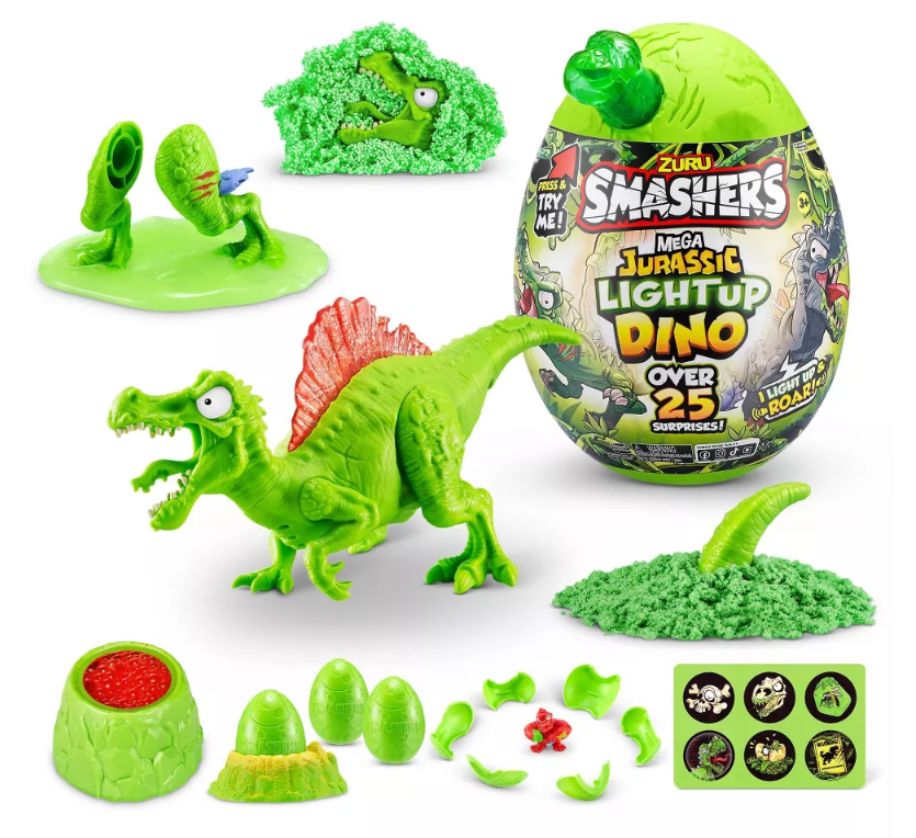 SMASHERS MEGA JURASSIC LIGHT UP DINO