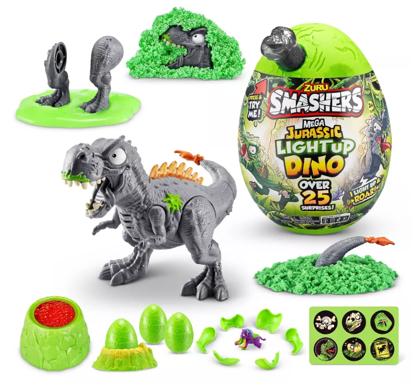 SMASHERS MEGA JURASSIC LIGHT UP DINO